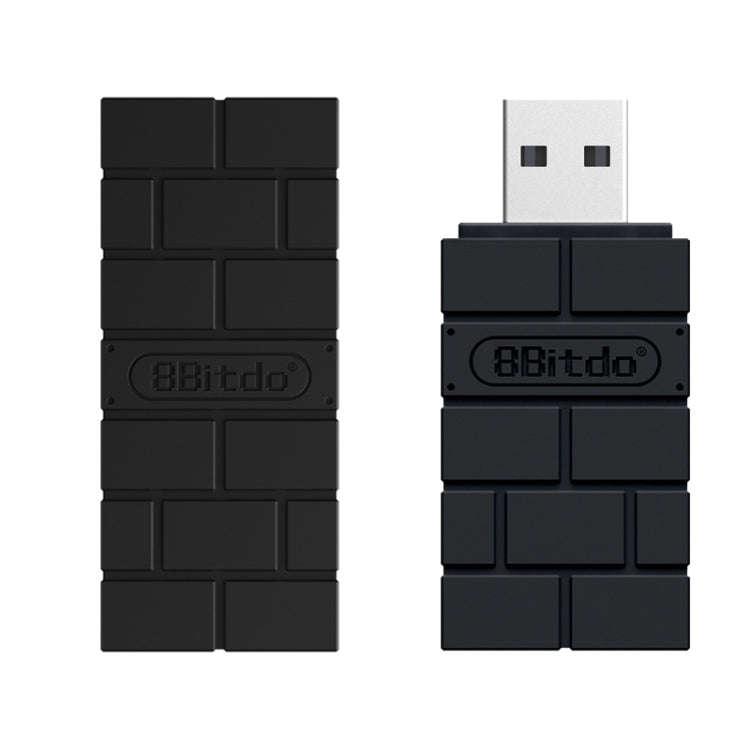 8BitDo USB Wireless Receiver Handle Switch For PS5/PS4(Black)