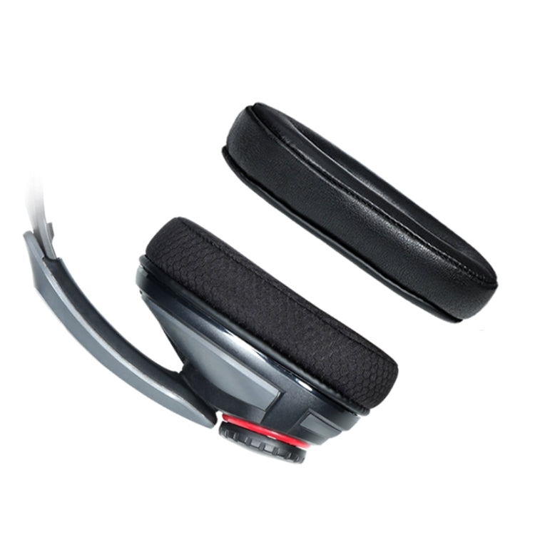 2 PCS Headphone Sleeve Cover for Sennheiser GSP300 GSP370 GSP350,Style: Lamb Leather