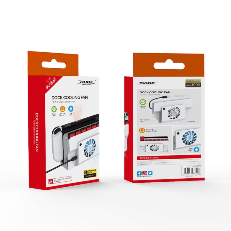 DOBE Console Base Cooling Fan With Storage Card Slot for Switch OLED - free shipping - PMC Jewellery - Order now!