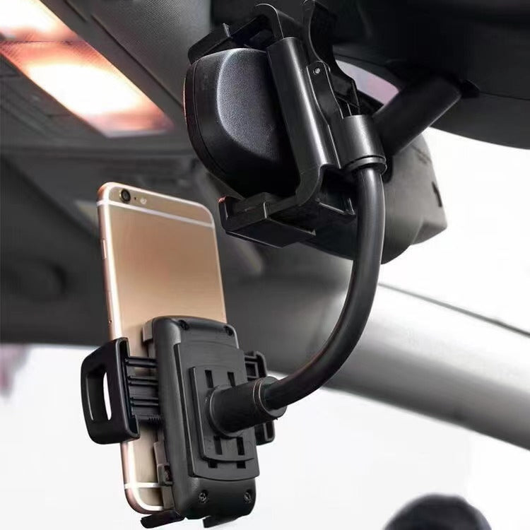 Car Rearview Mirror Hose Bracket Mobile Phone Clip Universal Navigation Bracket - Car Holders by PMC TechLife | Online Shopping South Africa | PMC TechLife