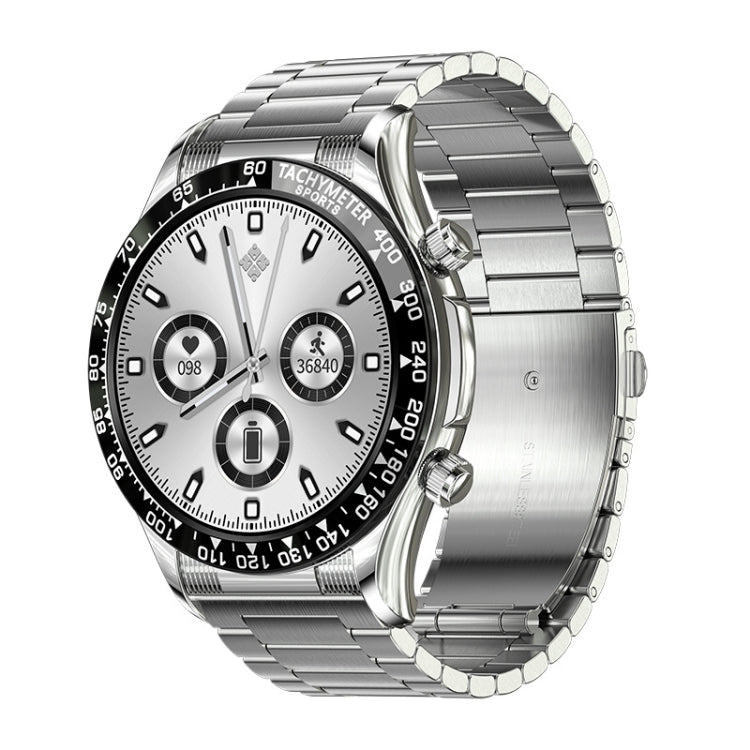LOANIY E18 Pro Smart Bluetooth Calling Watch with NFC Function, Color: Black Silver Steel - free shipping - PMC Jewellery - Order now!