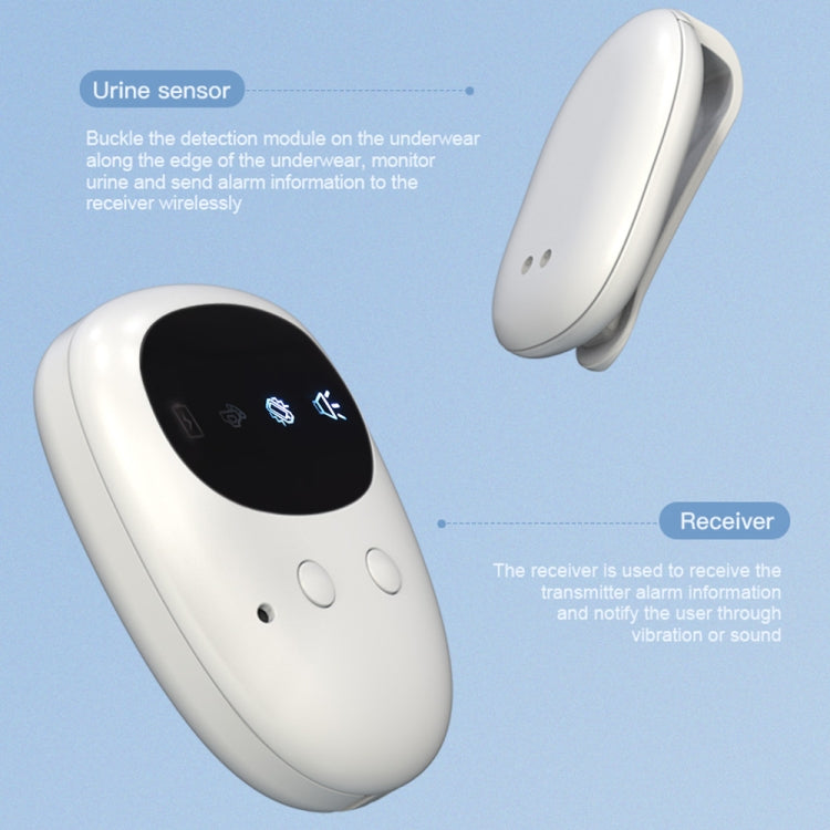 Wireless Bedwetting Alarm Pee Alarm with Receiver for Boys Grils Kids Potty Training Elder Care - free shipping - PMC Jewellery - Order now!