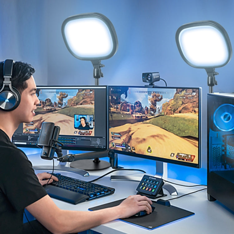 S20 LED Ring Live Fill Light Selfie Photography Full Screen Beauty Light, Style: Single Light + Stand - Ring Light by PMC TechLife | Online Shopping South Africa | PMC TechLife