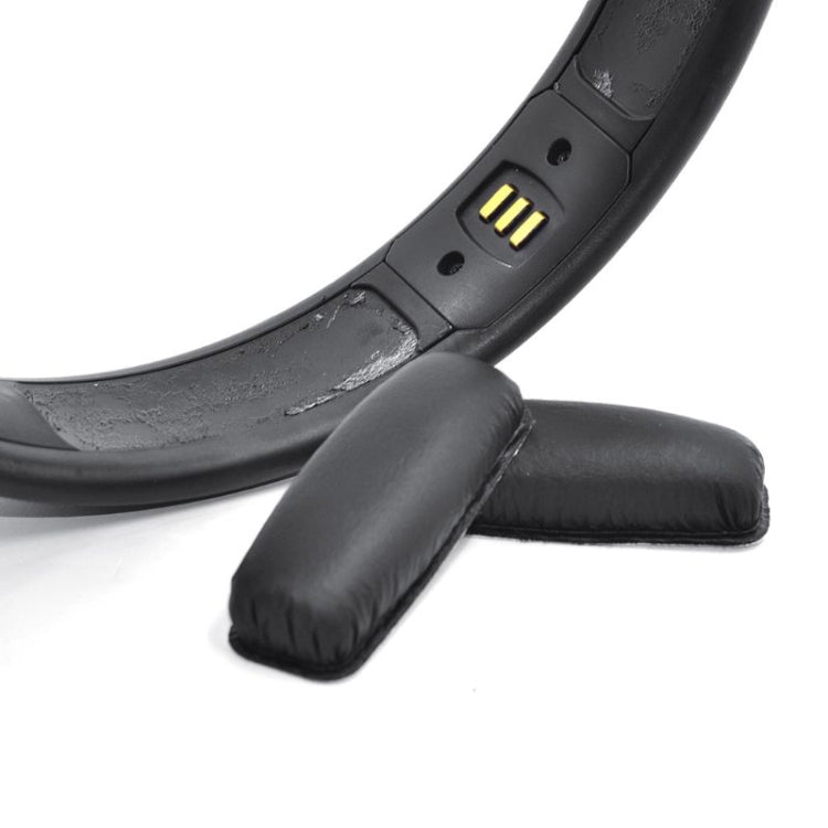 2 PCS Headphone Head Beam Protection Pad For Sennheiser HDR RS165 175 (Frog Leather)