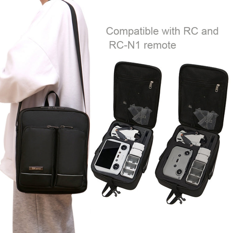 BKANO Storage Bag Shoulder Bag Messenger Bag Suitcase for DJI Mini 3 Pro(Black) - free shipping - PMC Jewellery - Order now!