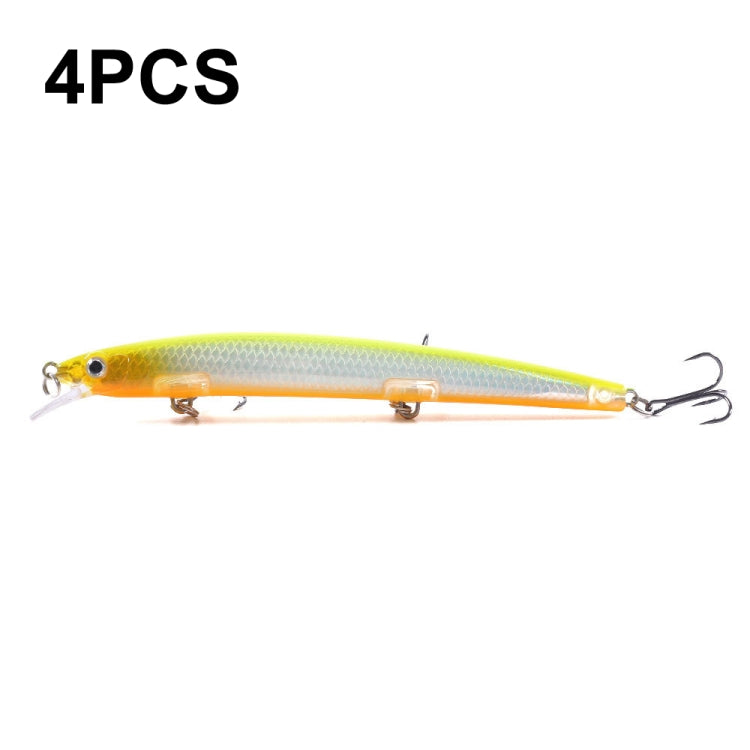 4 PCS HENGJIA MI130 13.5cm 15.5g Far Throwing Floating Water Laser Bait(2) - Fishing Lures by HENGJIA | Online Shopping South Africa | PMC Jewellery | Buy Now Pay Later Mobicred