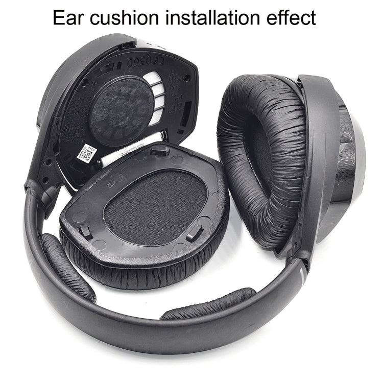 2 PCS Earpad for Sennheiser HDR RS165 RS175 RS185 RS195,Style: Velvet Cloth Earmuff - Earmuff & Pad by PMC TechLife | Online Shopping South Africa | PMC TechLife