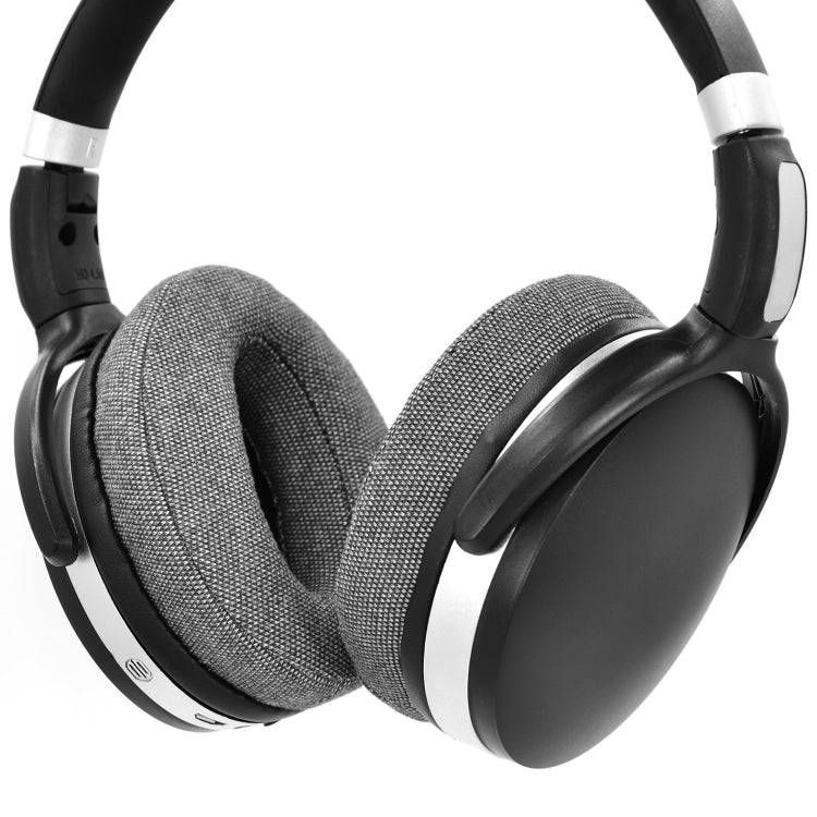 1 Pair Sponge Sleeve Ear Cushion for Sennheiser HD4.50BT HD4.40BTNC(All Linen Grey)
