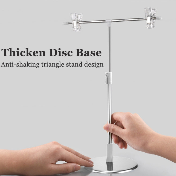 Photography Backdrop Stand Camera Photo Background Props,Style: T-type 2-section 85cm - Support Stands by PMC TechLife | Online Shopping South Africa | PMC TechLife