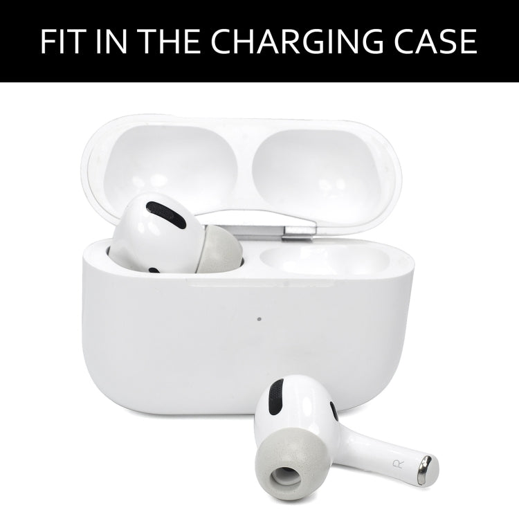 2 PCS Earbuds Memory Foam Ear Caps For TWS Airpods Pro,Size: Medium Black - Anti-dust & Ear Caps by PMC TechLife | Online Shopping South Africa | PMC TechLife