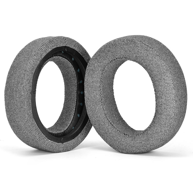 1Pair Earmuffs Earpads for CORSAIR HS50 Pro HS60 Pro HS70 Pro(Grey Linen Thickened) - Earmuff & Pad by PMC Jewellery | Online Shopping South Africa | PMC Jewellery