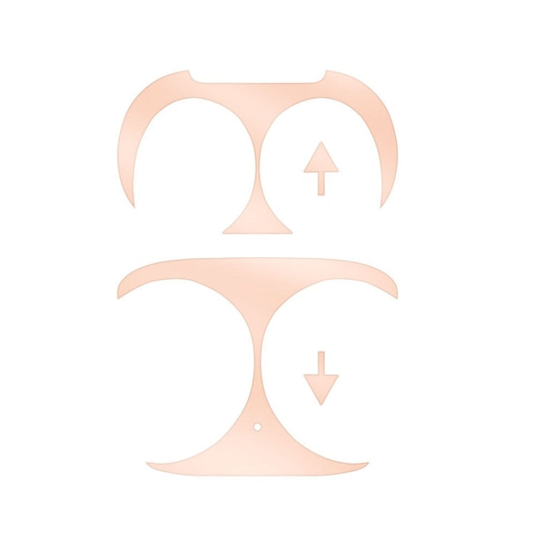5 PCS Headphone Inner Cover Metal Dustproof Sticker For Samsung Galaxy Buds 2(Rose Gold)