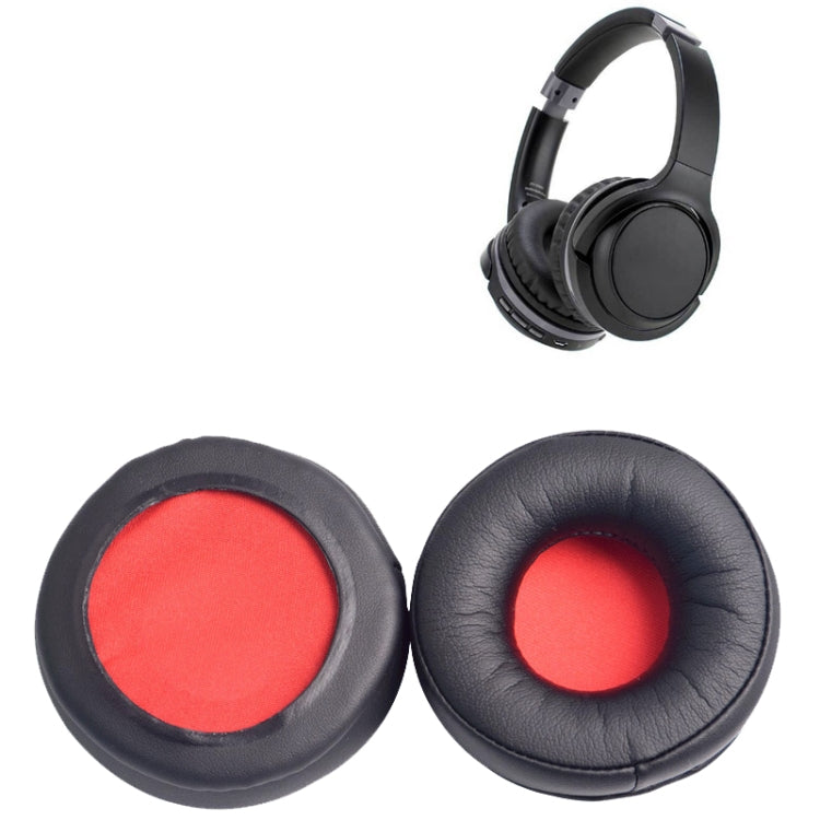 2 PCS Breathable Headphone Case Ear Pads For Audio-Technica ATH-FC7/FC700/FC707/FC5/RE70(Red Net) - Earmuff & Pad by PMC TechLife | Online Shopping South Africa | PMC TechLife