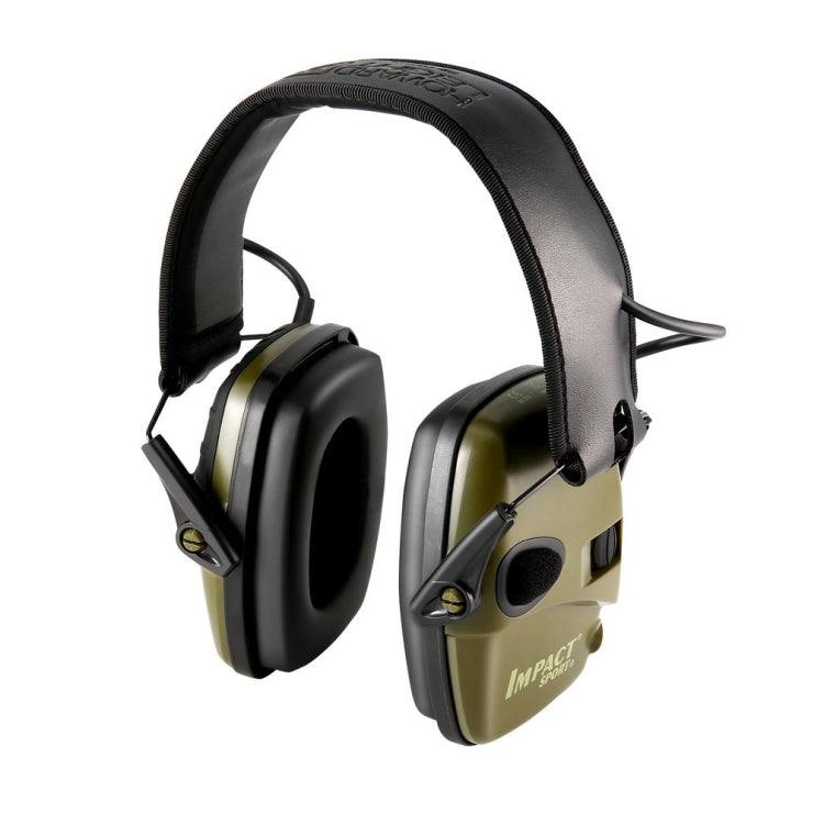 Noise-cancelling Headphones Noise-isolating Earmuffs For Outdoor Work(Green) - Workplace Safety Supplies by PMC Jewellery | Online Shopping South Africa | PMC Jewellery | Buy Now Pay Later Mobicred