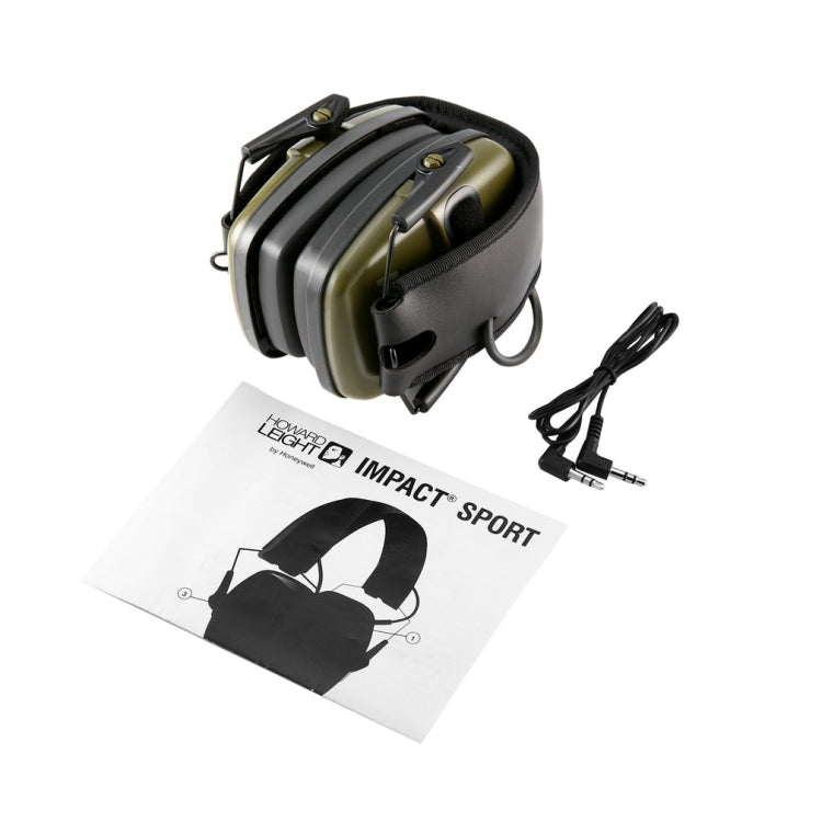 Noise-cancelling Headphones Noise-isolating Earmuffs For Outdoor Work(Green) - Workplace Safety Supplies by PMC Jewellery | Online Shopping South Africa | PMC Jewellery | Buy Now Pay Later Mobicred