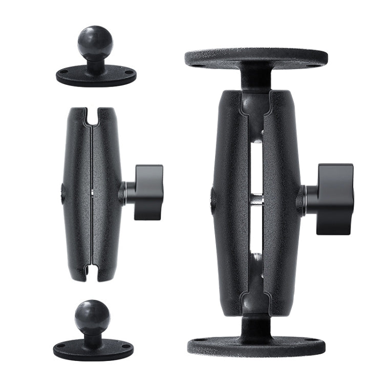 KZ06J Monitor Mount Tablet PC Aluminum Alloy Agricultural Machinery Bracket, Style: Ellipse+Link+Ellipse