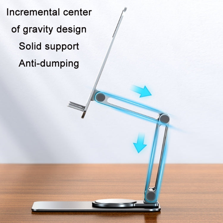 Portable Mobile Phone Tablet Desktop Stand, Color: K5 Silver