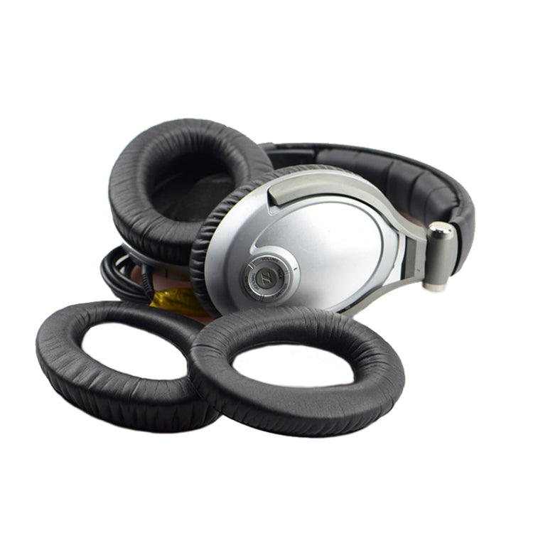 2 PCS Headset Earmuffs Sponge Case For Sennheiser PXC450/PXC350/PC350, Spec: Frosted Leather