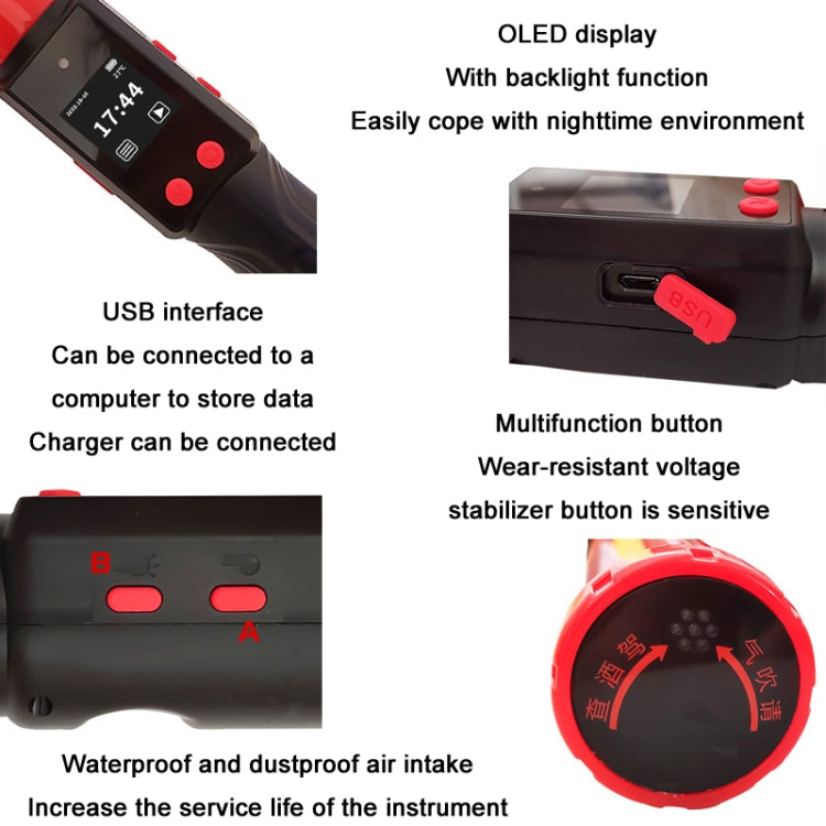 Air Blow Alcohol Tester Alcohol Concentration Test Stick - free shipping - PMC Jewellery - Order now!