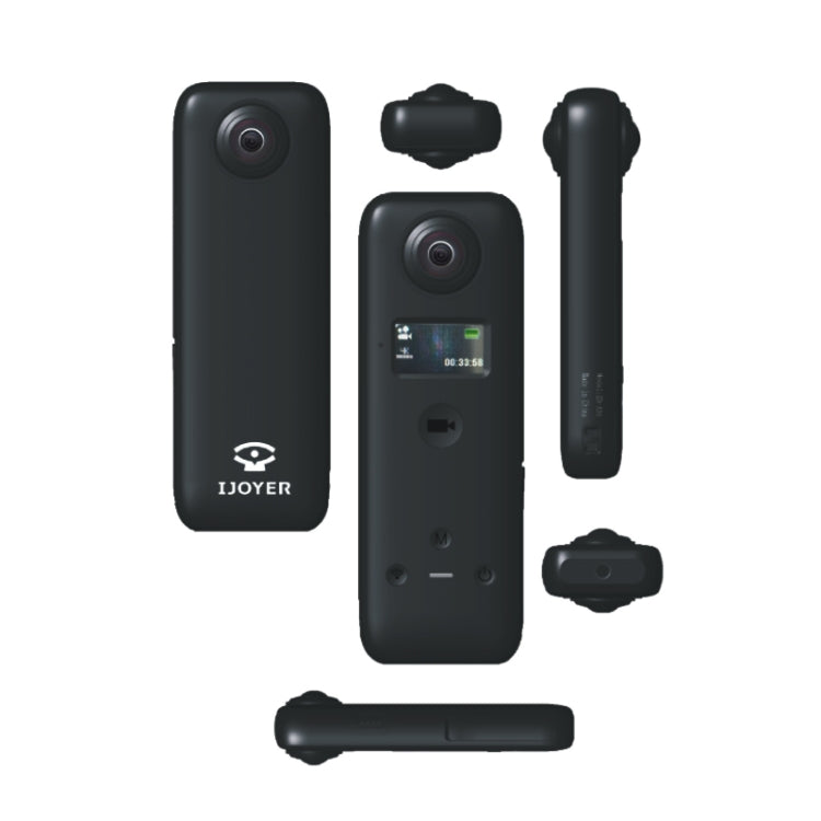 IJOYER A3S 4K Cycling Anti-Shake 360 Panoramic Action Camera(Black) - free shipping - PMC Jewellery - Order now!