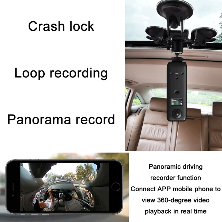 IJOYER A3S 4K Cycling Anti-Shake 360 Panoramic Action Camera(Black) - free shipping - PMC Jewellery - Order now!