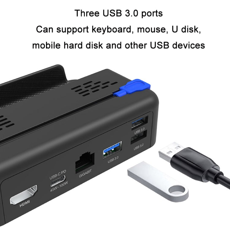 PGTECH For Steam Deck Game Console Base Support Data Transmission With Network Port - free shipping - PMC Jewellery - Order now!