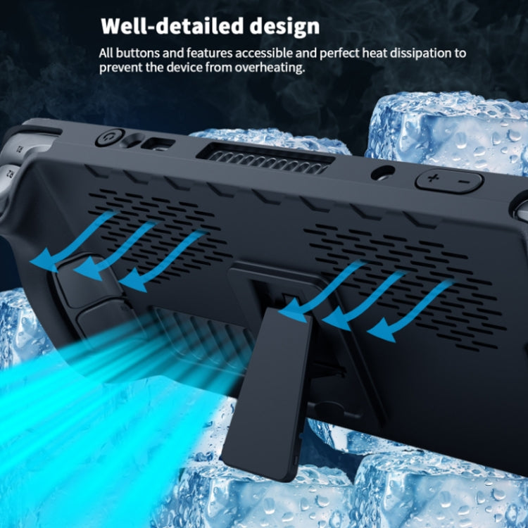 JYS For Steam Deck Handheld TPU Case + Touchpad Button Sticker - free shipping - PMC Jewellery - Order now!