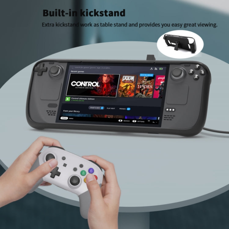 JYS For Steam Deck Handheld TPU Case + Touchpad Button Sticker - free shipping - PMC Jewellery - Order now!