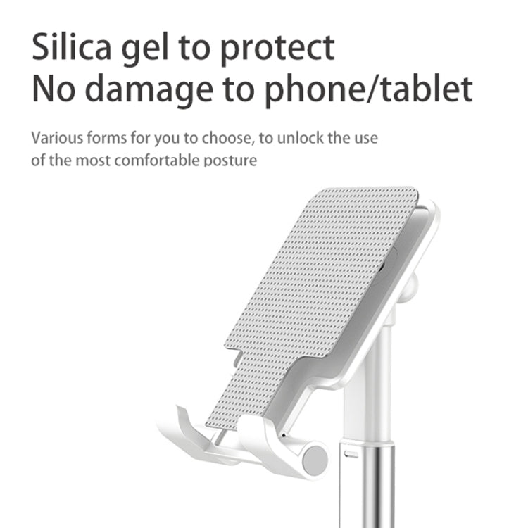 SSKY X5 Desktop Phone Live Foldable Tablet Bracket, Style: Standard Version (White)