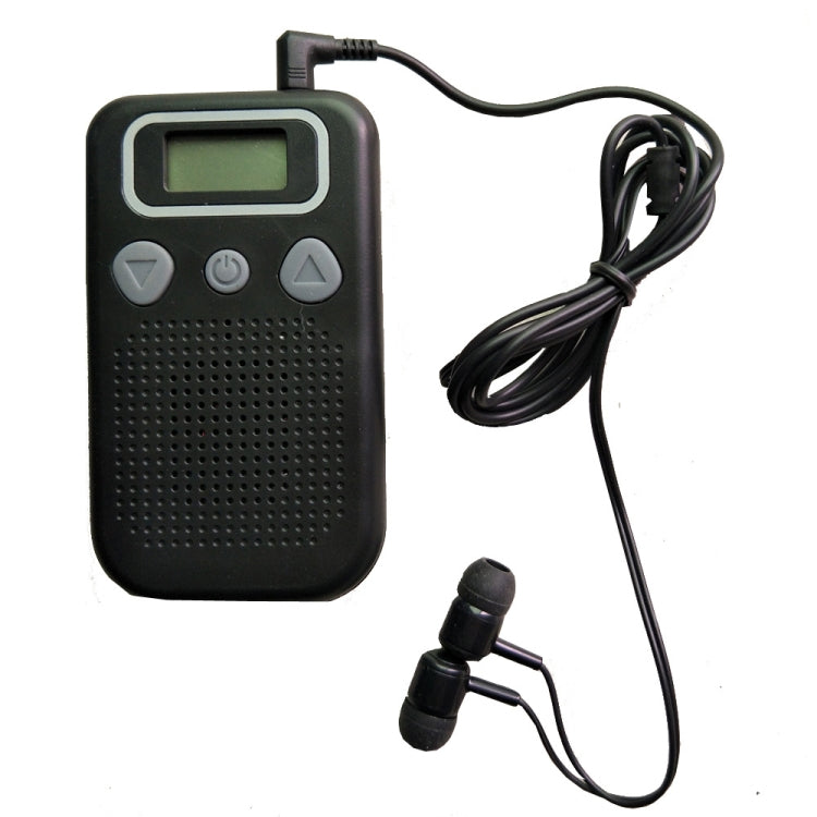 19A Hearing Aids Sound Amplifier Battery Powered In Ear Hearing Enhancement Device(Black)