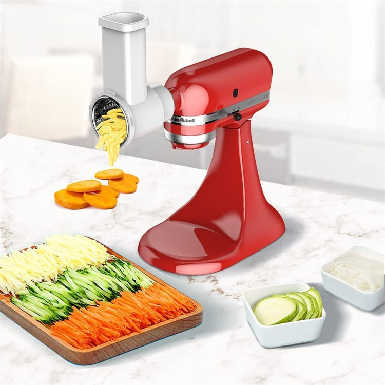 For KitchenAid 4.5QT/5QT Vertical Mixer Kitchen Vegetable Slicer and Grater(KA-006) - Food Disposer Parts by PMC Jewellery | Online Shopping South Africa | PMC Jewellery | Buy Now Pay Later Mobicred