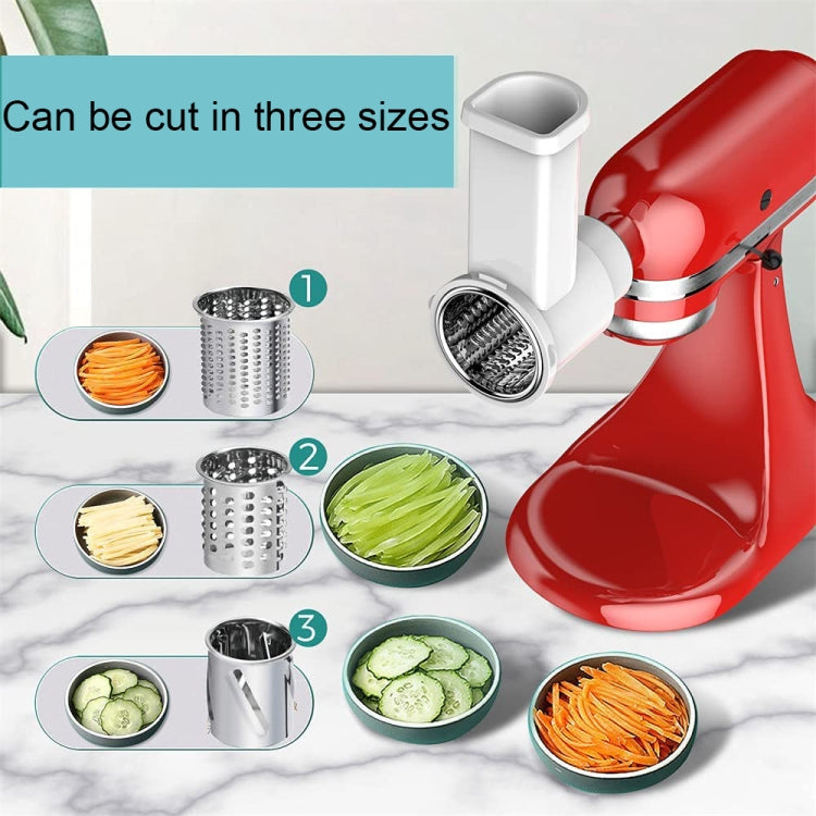 For KitchenAid 4.5QT/5QT Vertical Mixer Kitchen Vegetable Slicer and Grater(KA-006) - Food Disposer Parts by PMC Jewellery | Online Shopping South Africa | PMC Jewellery | Buy Now Pay Later Mobicred