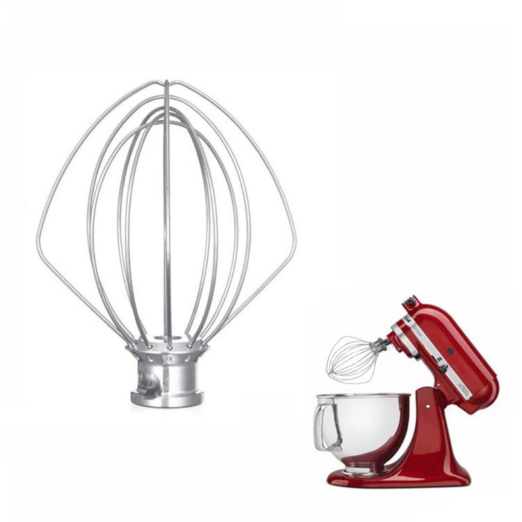 For KitchenAid Stand Mixer 5QT Whip Whisk Stainless Steel Accessories