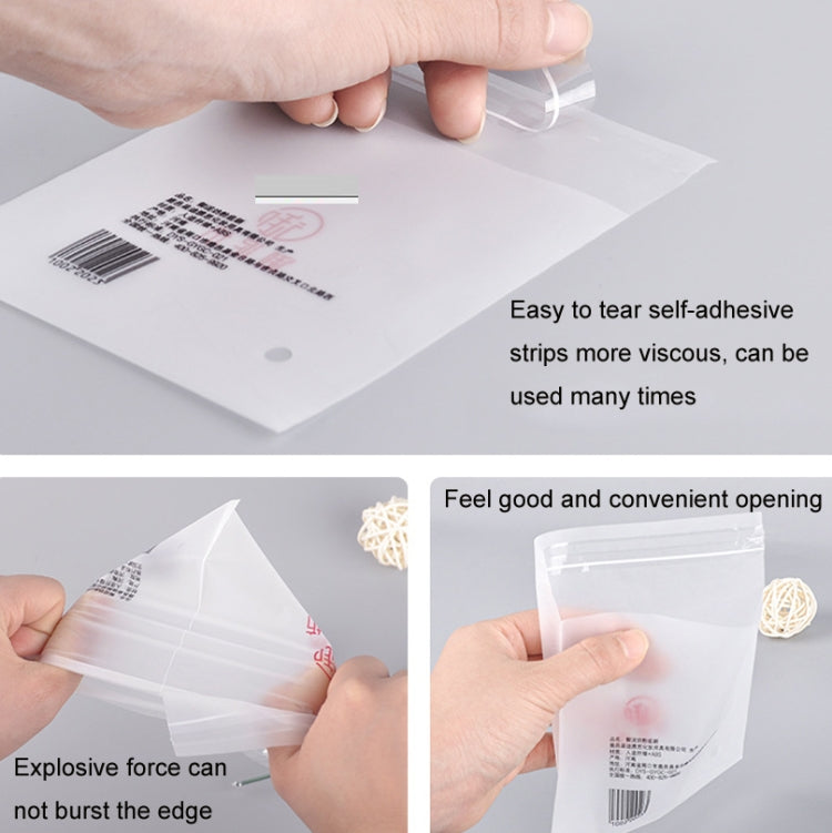 2 Sets CPE Matte Self -Sealed Bag Data Cable Phone Case Packaging Bag, Size: 8x12cm - free shipping - PMC Jewellery - Order now!
