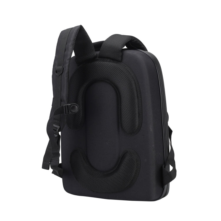 For DJI AVATA Storage Bag Hard Shell Water-resistant Shoulder Bag Backpack(Brushed Gray)