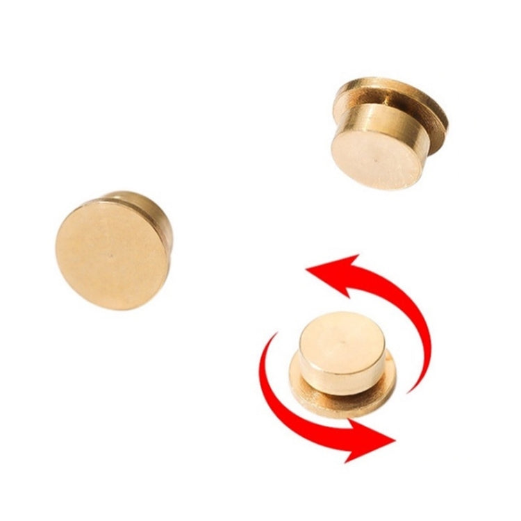 20pcs Metal Rotatable Bearing For DIY Crystal Jewelry Nail Art Decorations 4x5x2.5mm