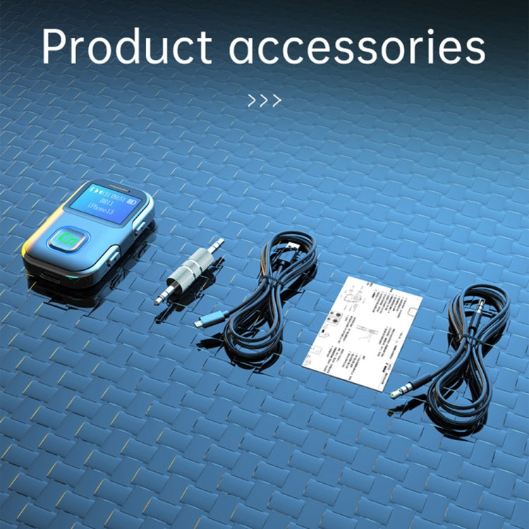 BR11 With Screen Bluetooth Audio Receiver MP3 Player - free shipping - PMC Jewellery - Order now!
