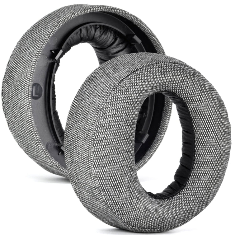 For Sony PS5 Wireless Pulse 3D 2pcs Headphone Replacement Earpads(Burlap Gray) - Earmuff & Pad by PMC Jewellery | Online Shopping South Africa | PMC Jewellery | Buy Now Pay Later Mobicred