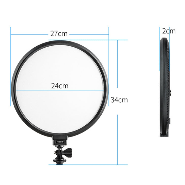 VILTROX VL-500T Intelligent Digital Display Circular LED Photography Fill Light - free shipping - PMC Jewellery - Order now!