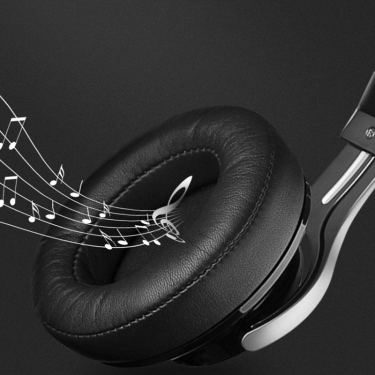 For Edifier W855BT 1pair Headset Soft and Breathable Sponge Cover, Color: Black Protein