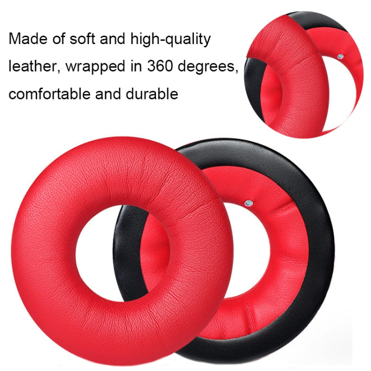 1pair Headset Sponge Cover for Sennheiser HD25-1II/25/25SP/25SP-II, Color: White