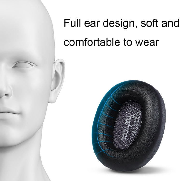 1pair Headphone Sponge Case For JBL Live 650BTNC/660/E65BTNC/Duet NC(Net Black) - Earmuff & Pad by PMC TechLife | Online Shopping South Africa | PMC TechLife