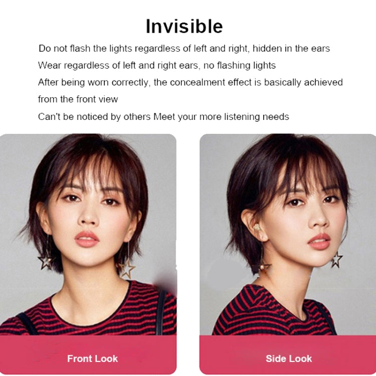 X999 Mini Wireless Noise Reduction With Digital Display Charging Bin Bluetooth Earphone(White) - Bluetooth Earphone by PMC TechLife | Online Shopping South Africa | PMC TechLife