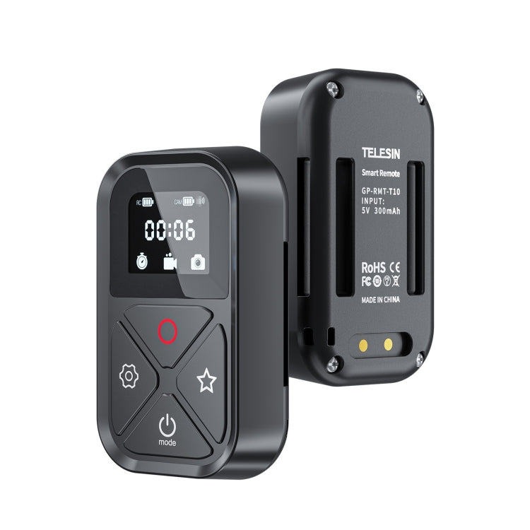 TELESIN T10 80m Bluetooth Remote Control For GoPro Hero11 Black / HERO10 Black / HERO9 Black / HERO8 Black /Max