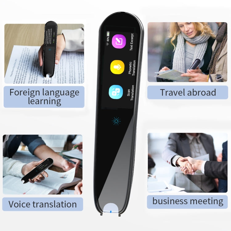 X2 International Version Multilingual Translation Pen Offline Learning Scanning Pen 112 Languages(Black) - by PMC Jewellery | Online Shopping South Africa | PMC Jewellery