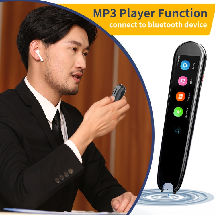 X2 International Version Multilingual Translation Pen Offline Learning Scanning Pen 112 Languages(Black) - by PMC Jewellery | Online Shopping South Africa | PMC Jewellery
