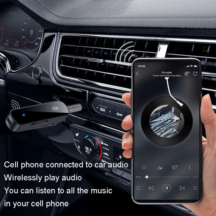 Y2 HiFi Bluetooth 5.3 Audio Receiver Lavalier 3.5mm Audio Call Converter Support TF Card Playback - Audio Receiver Transmitter by PMC TechLife | Online Shopping South Africa | PMC TechLife | Buy Now Pay Later Mobicred