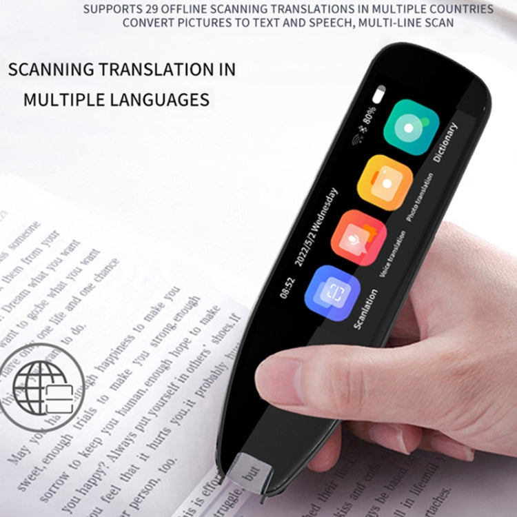 Hishell 3.5 inch Offline Photo Scanning Pen Dictionary Translation Recording Pen(S40) - free shipping - PMC Jewellery - Order now!