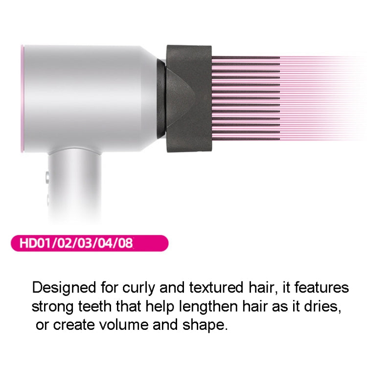 For Dyson Hair Dryer Wide Tooth Comb Smoothing Nozzle Hair Styler Tool - free shipping - PMC Jewellery - Order now!