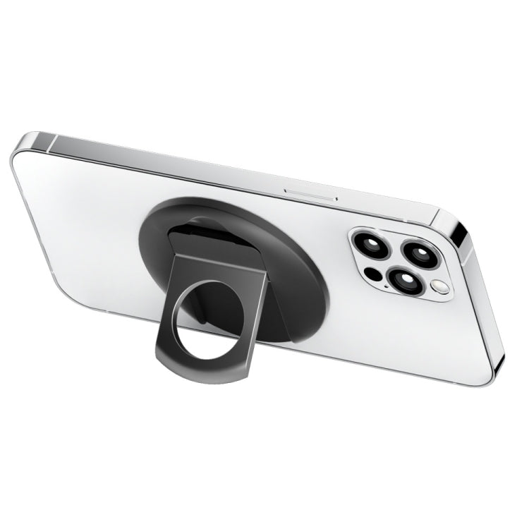 Magnetic Finger Ring Holder For MagSafe Phone MacBook Camera Mount Stand(White)